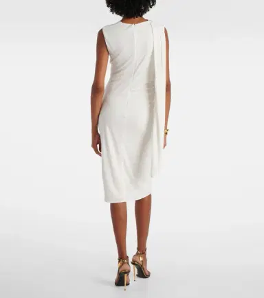 Tom Ford Cutout crepe jersey midi dress | Thumbnail 4