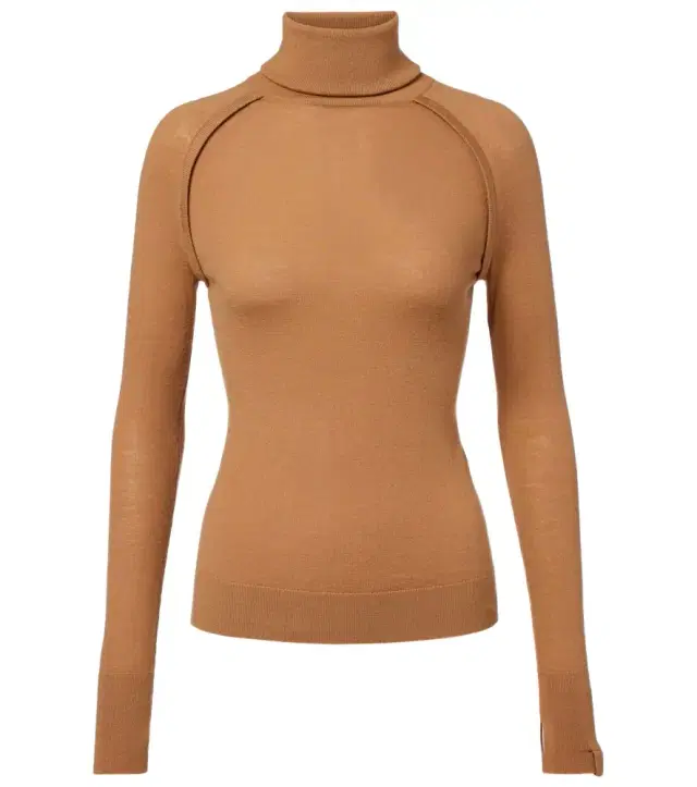 Victoria Beckham Wool turtleneck sweater