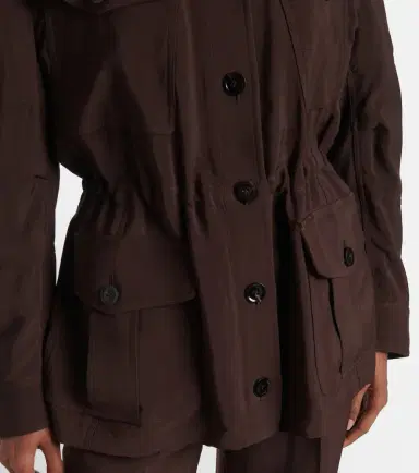 Tom Ford Leather-trimmed field jacket | Thumbnail 4