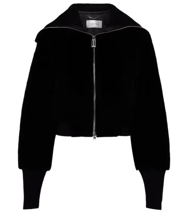 Victoria Beckham Shearling bomber jacket