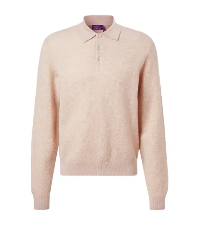 Ralph Lauren Purple Label Cashmere polo sweater