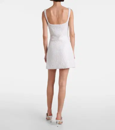 Clio Peppiatt Bridal Venus embellished minidress | Thumbnail 5