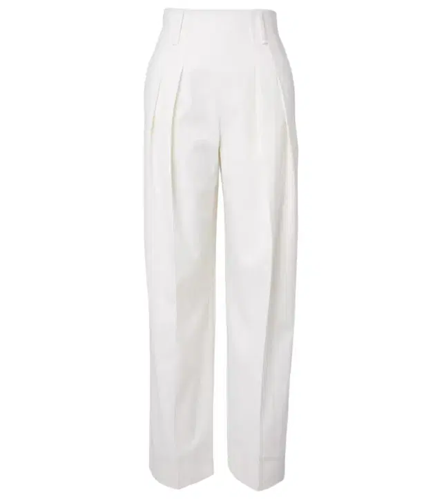 Victoria Beckham Wool-blend wide-leg pants