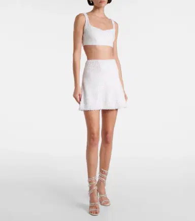 Clio Peppiatt Venus embellished miniskirt | Thumbnail 3