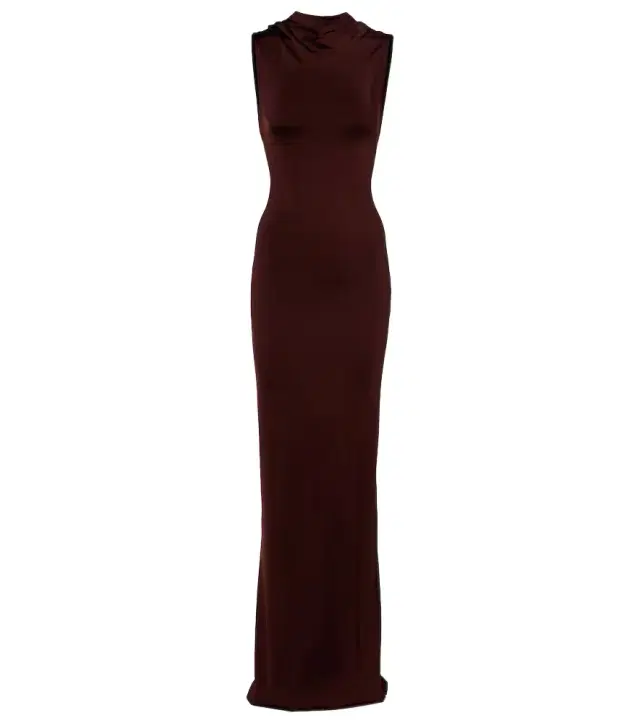 Victoria Beckham Draped jersey gown