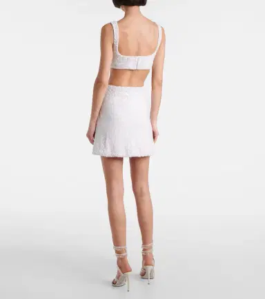 Clio Peppiatt Venus embellished bra top | Thumbnail 2