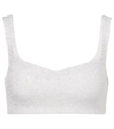 Clio Peppiatt Venus embellished bra top | Thumbnail 1