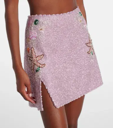 Clio Peppiatt Marina embellished miniskirt | Thumbnail 2 Clio Peppiatt Marina embellished miniskirt | Thumbnail 2