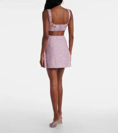 Clio Peppiatt Marina embellished miniskirt | Thumbnail 4 Clio Peppiatt Marina embellished miniskirt | Thumbnail 4