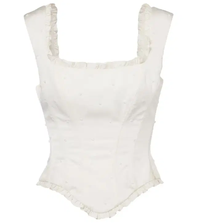 Camelia embellished corset
