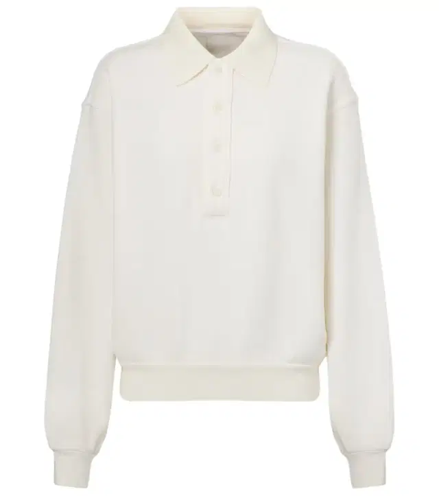 Citizens of Humanity Remi cotton-blend fleece polo sweatshirt