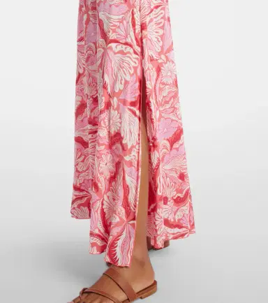 Poupette St Barth Cara floral maxi dress | Thumbnail 3