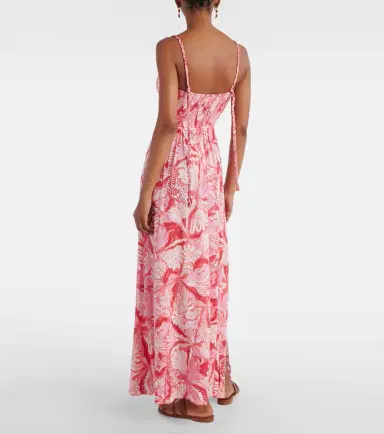 Poupette St Barth Cara floral maxi dress | Thumbnail 5