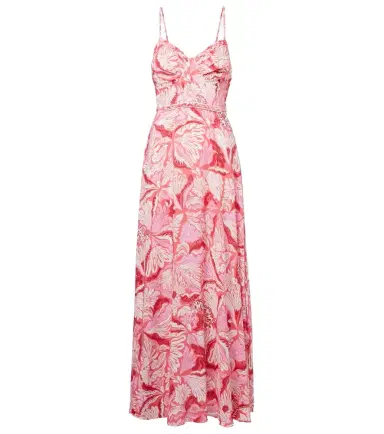 Poupette St Barth Cara floral maxi dress | Thumbnail 1