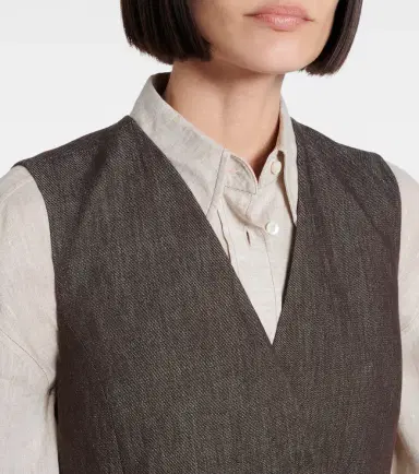 Brunello Cucinelli Cotton vest | Thumbnail 3
