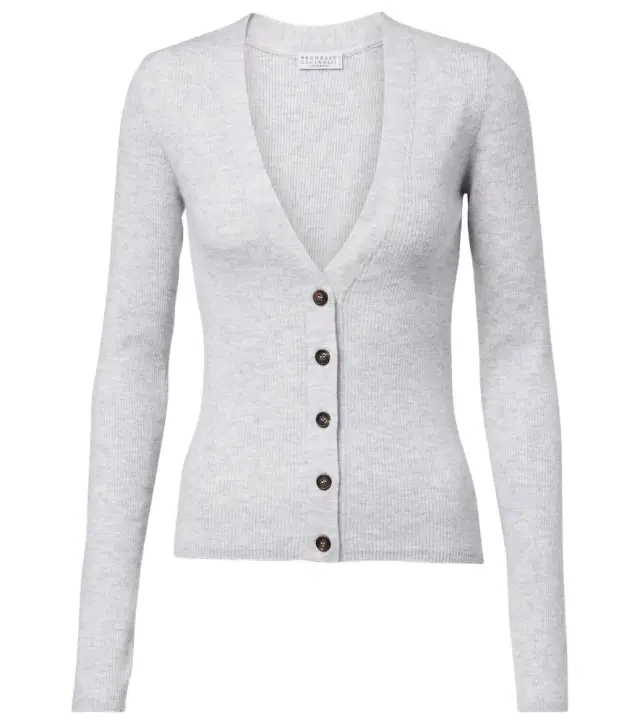 Brunello Cucinelli Ribbed-knit cardigan