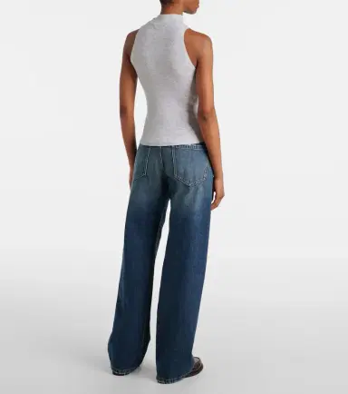 Brunello Cucinelli Ribbed-knit turtleneck top | Thumbnail 3