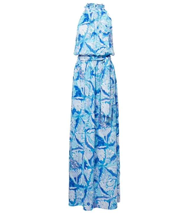 Poupette St Barth Bianca printed maxi dress