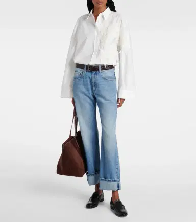 Brunello Cucinelli Low-rise straight jeans | Thumbnail 2