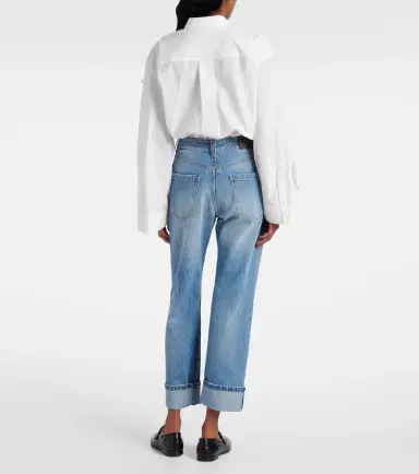 Brunello Cucinelli Low-rise straight jeans | Thumbnail 4