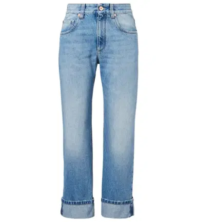 Brunello Cucinelli Low-rise straight jeans | Thumbnail 1
