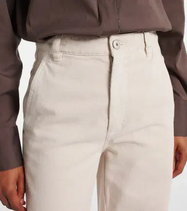 Brunello Cucinelli High-rise straight jeans | Thumbnail 4