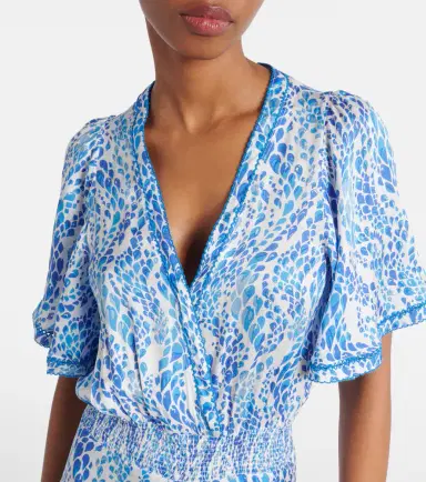 Poupette St Barth Mabelle printed maxi dress | Thumbnail 2