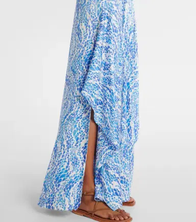 Poupette St Barth Mabelle printed maxi dress | Thumbnail 4