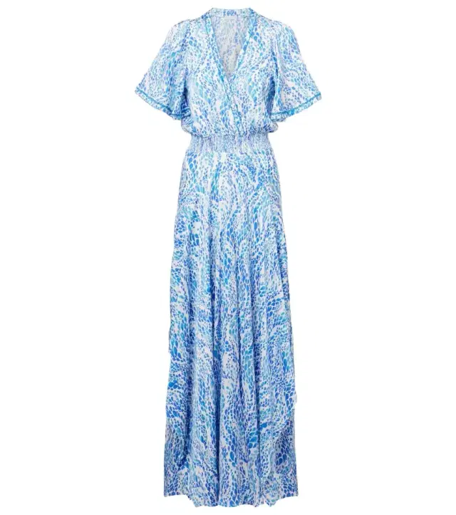 Poupette St Barth Mabelle printed maxi dress
