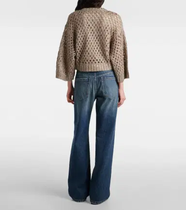 Brunello Cucinelli Open-knit sweater | Thumbnail 5