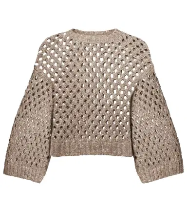 Brunello Cucinelli Open-knit sweater | Thumbnail 1