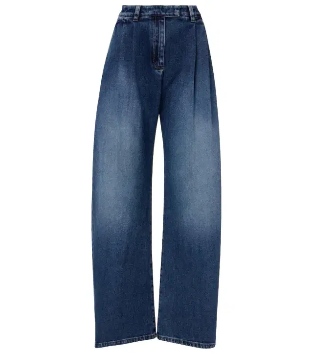 Brunello Cucinelli Mid-rise wide-leg jeans