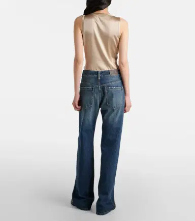Brunello Cucinelli Low-rise straight jeans | Thumbnail 6 Brunello Cucinelli Low-rise straight jeans | Thumbnail 6