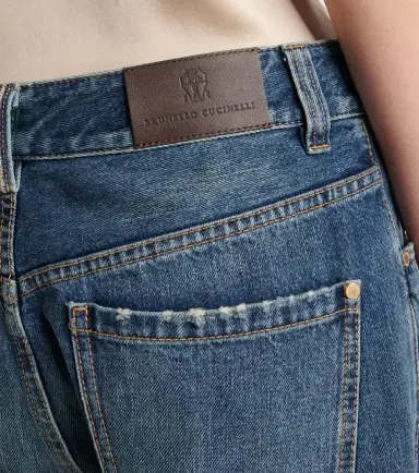 Brunello Cucinelli Low-rise straight jeans | Thumbnail 7 Brunello Cucinelli Low-rise straight jeans | Thumbnail 7