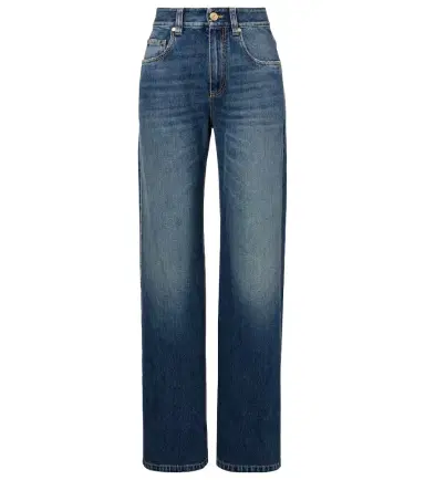 Brunello Cucinelli Low-rise straight jeans | Thumbnail 1 Brunello Cucinelli Low-rise straight jeans | Thumbnail 1