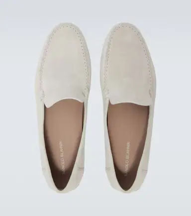 Manolo Blahnik Alder suede loafers | Thumbnail 4 Manolo Blahnik Alder suede loafers | Thumbnail 4