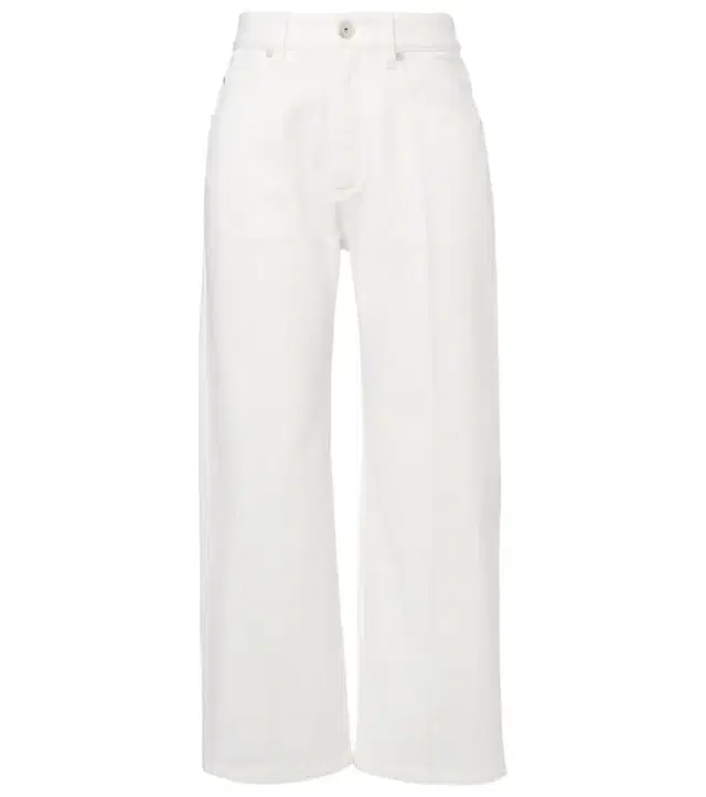 Brunello Cucinelli Mid-rise wide-leg jeans