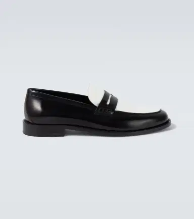 Manolo Blahnik Perry leather penny loafers | Thumbnail 2 Manolo Blahnik Perry leather penny loafers | Thumbnail 2