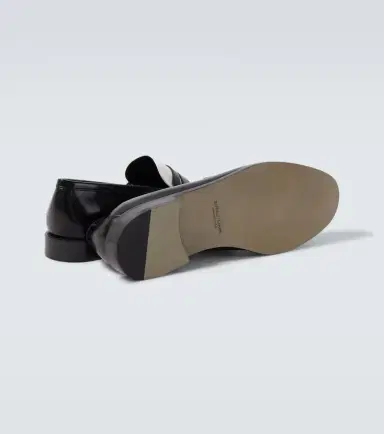 Manolo Blahnik Perry leather penny loafers | Thumbnail 3 Manolo Blahnik Perry leather penny loafers | Thumbnail 3