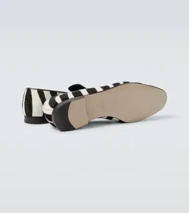 Manolo Blahnik Mario zebra-print calf hair loafers | Thumbnail 4 Manolo Blahnik Mario zebra-print calf hair loafers | Thumbnail 4