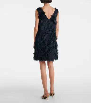 Brunello Cucinelli Fringed minidress | Thumbnail 3