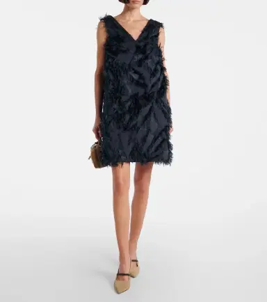 Brunello Cucinelli Fringed minidress | Thumbnail 5