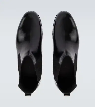 Manolo Blahnik Sempione leather Chelsea boots | Thumbnail 2