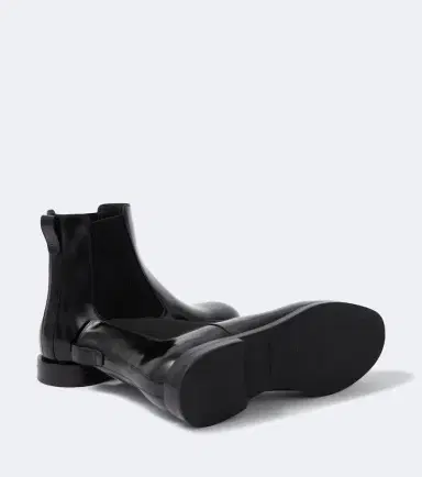 Manolo Blahnik Sempione leather Chelsea boots | Thumbnail 3
