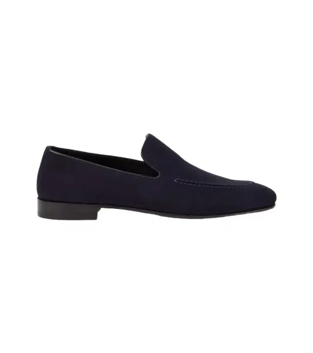 Manolo Blahnik Truro suede loafers