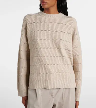 Brunello Cucinelli Cashmere and wool-blend sweater | Thumbnail 5