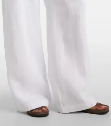 Brunello Cucinelli Cotton wide-leg pants | Thumbnail 3 Brunello Cucinelli Cotton wide-leg pants | Thumbnail 3