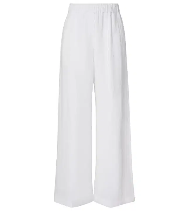 Brunello Cucinelli Cotton wide-leg pants