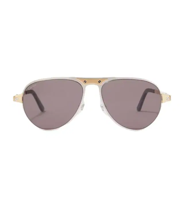 Santos De Cartier aviator sunglasses