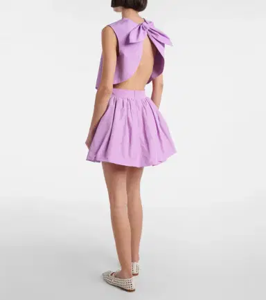 Patou Gathered miniskirt | Thumbnail 3